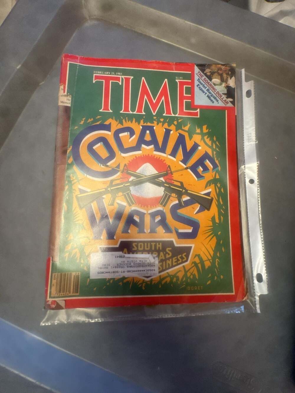 TIME Magazine February 25, 1985 - Cocaine Wars: South America's Business